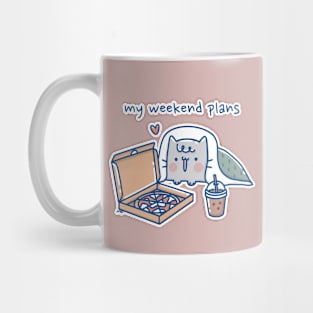 my weekend plans Mug